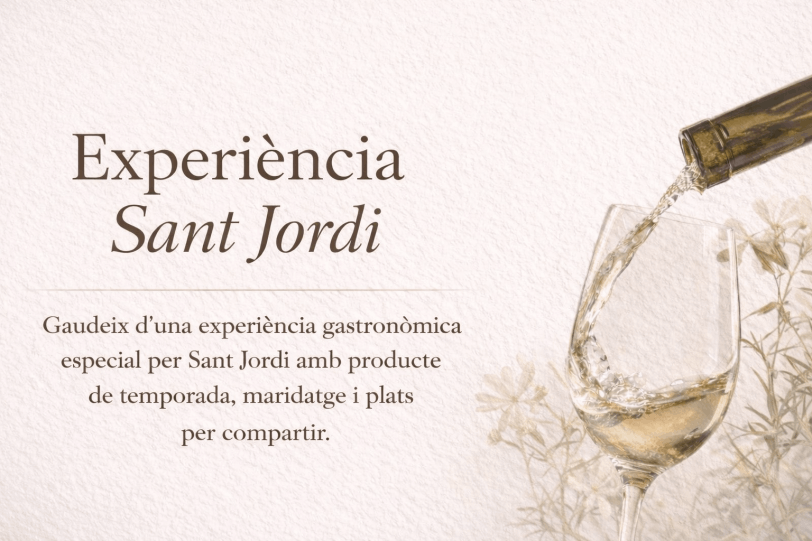 Menu Sant Jordi Restaurant Arrels Girona